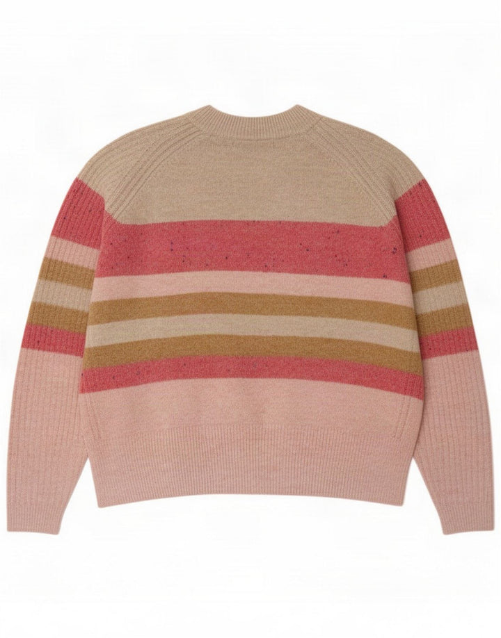 Marks & Spencer Damski sweter z okrągłym dekoltem UK 14 Średni Wielobarwny