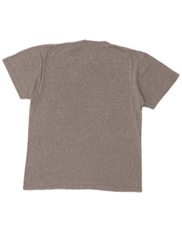 Majestic Mens Boston Red Sox Graphic T-Shirt Top Medium Grey Polyester