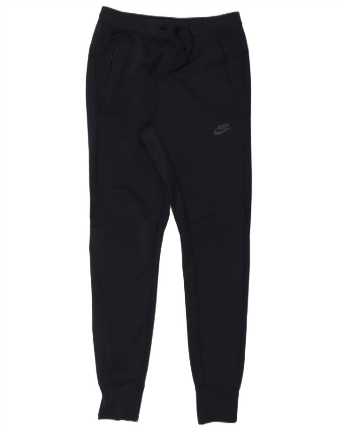 Męskie spodnie dresowe NIKE Joggery, małe, granatowe, poliestrowe