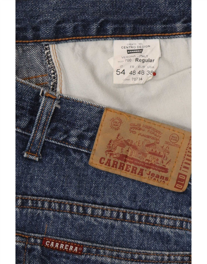 Damskie jeansy Carrera 700 Straight W38 L30 Niebieskie bawełniane