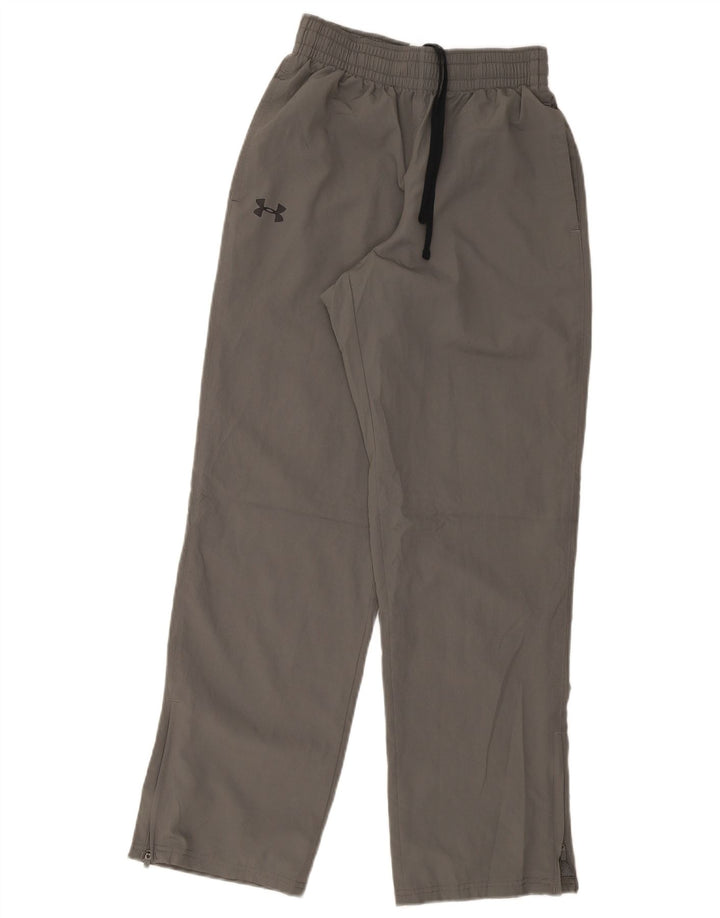 Męskie spodnie dresowe Under Armour, małe, szare, z poliestru