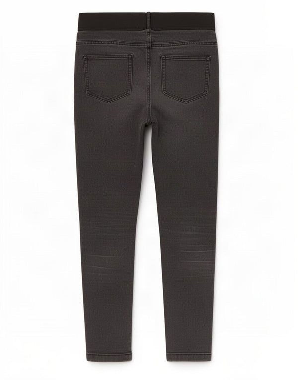 Marks & Spencer Damskie jeansy Jegging UK 12 Medium W32 L28 Czarna bawełna