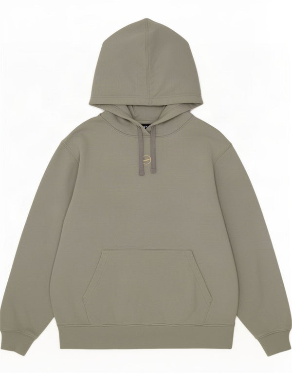 Damski sweter z kapturem Nike o luźnym kroju, UK 10, mały, zielony, bawełniany