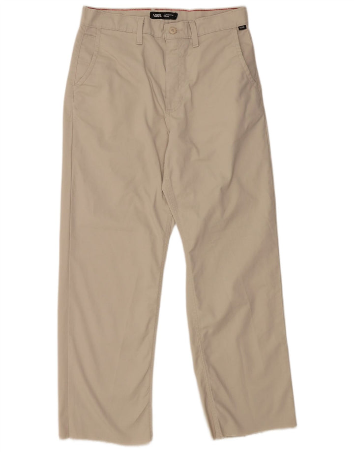 Męskie spodnie chino o luźnym kroju Vans W30 L29 Beżowy poliester
