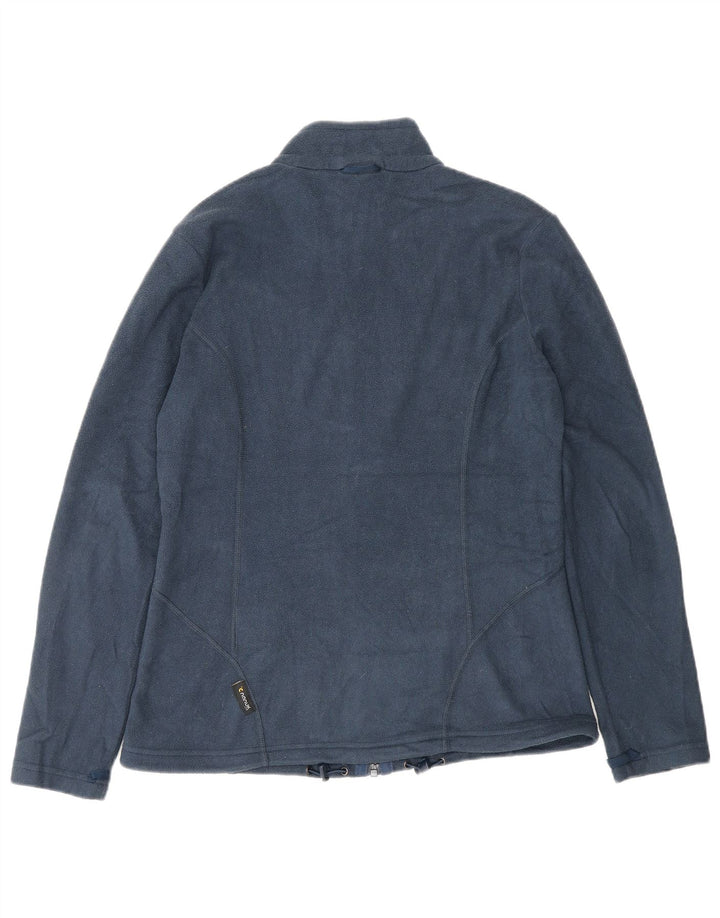 Damska kurtka polarowa Jack Wolfskin UK 12, średni granatowy poliester