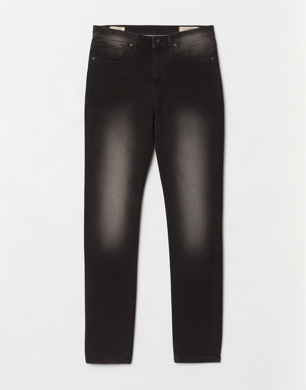 Męskie jeansy Jack & Jones GLENN Slim W32 L34 Czarne bawełniane