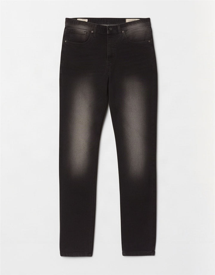 Męskie jeansy Jack & Jones GLENN Slim W32 L34 Czarne bawełniane