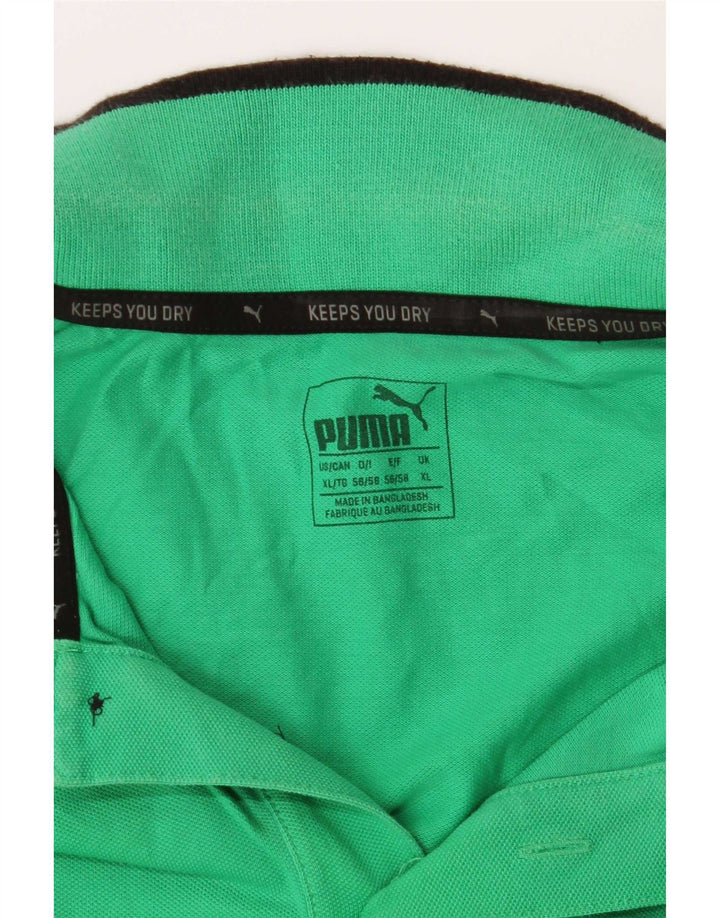 Męska koszulka polo Puma XL w kolorze zielonym