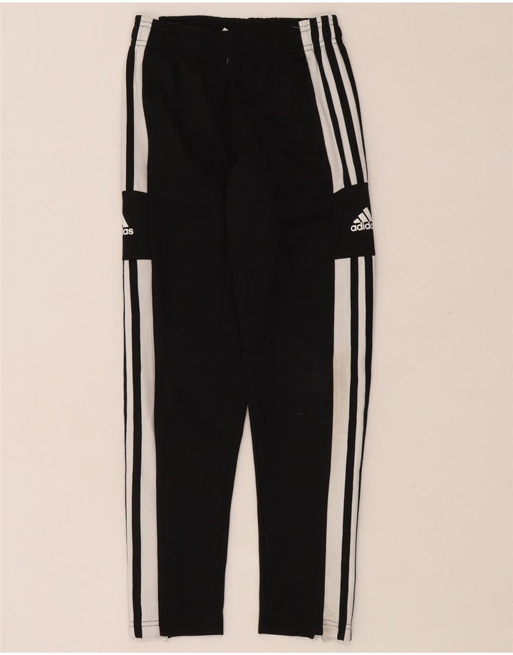 Chłopięce spodnie dresowe Adidas Aeroready 9-10 lat, czarny poliester