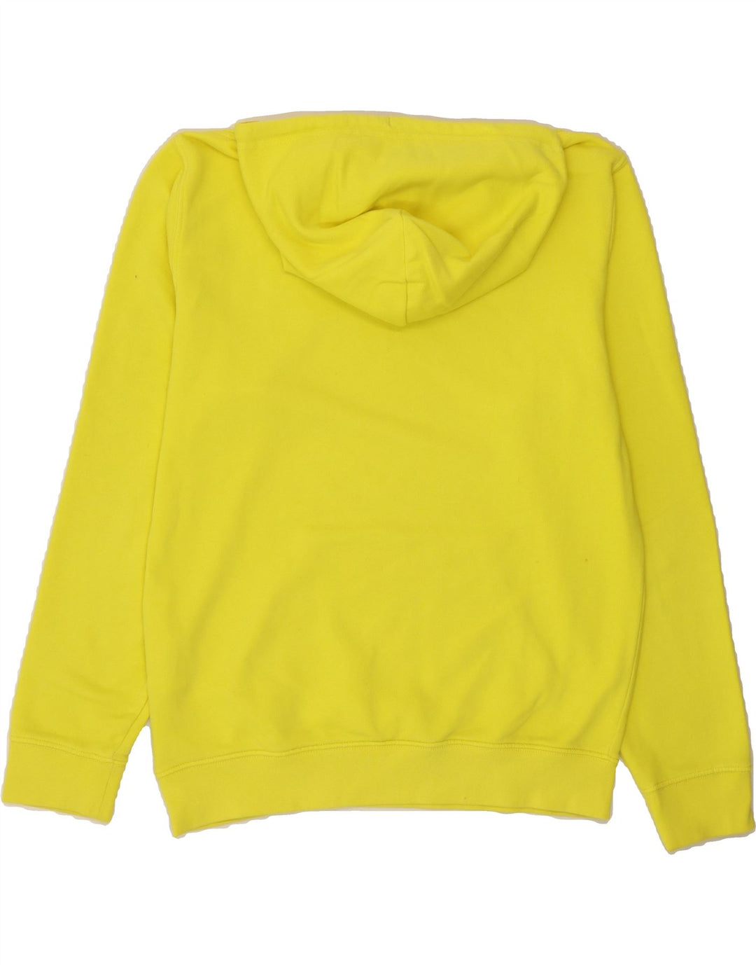 CHAMPION Mens Graphic Hoodie Jumper Medium Yellow Cotton Vintage Champion and Second-Hand Champion from Messina Hembry 