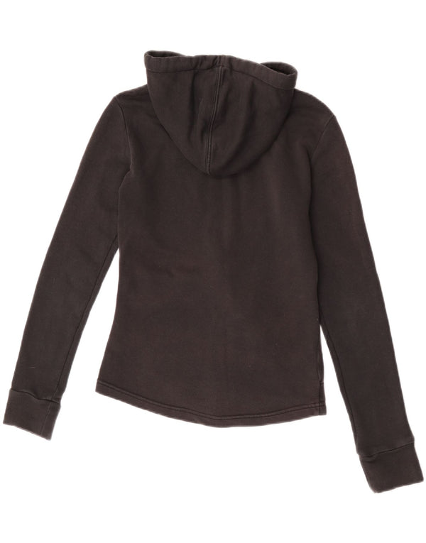 Damski sweter Puma z kapturem i zamkiem UK 6 XS w kolorze czarnym