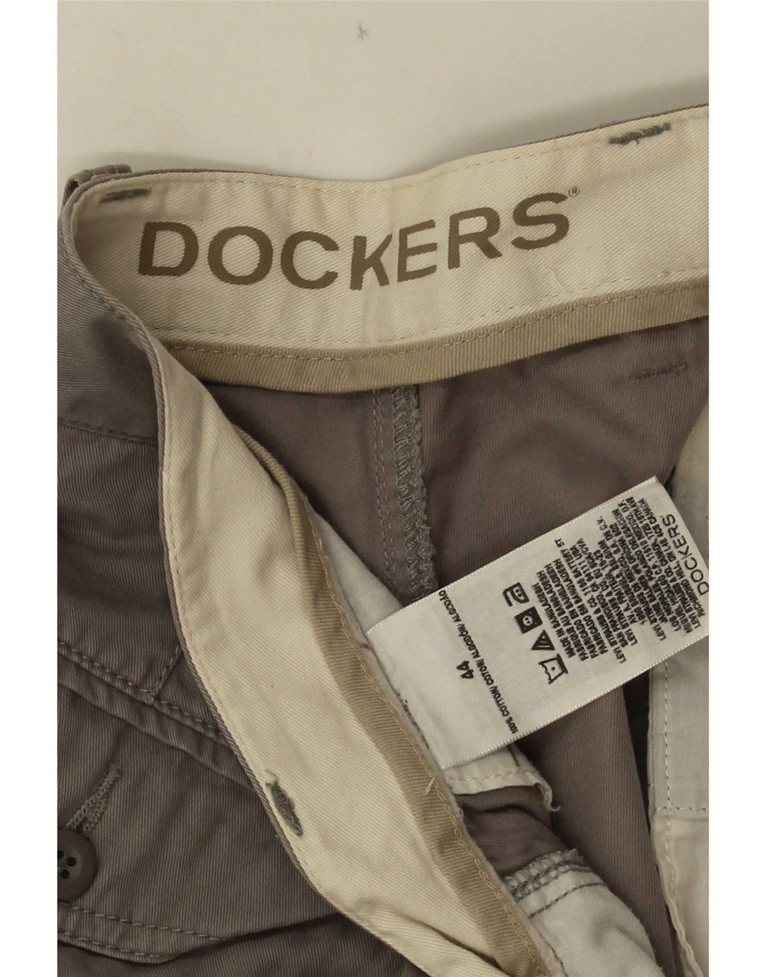 Męskie spodenki cargo Dockers W44 2XL Szara bawełna