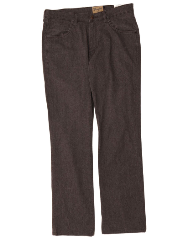 Wrangler Męskie dżinsy ze stretchem Arizona W34 L34 Szara bawełna