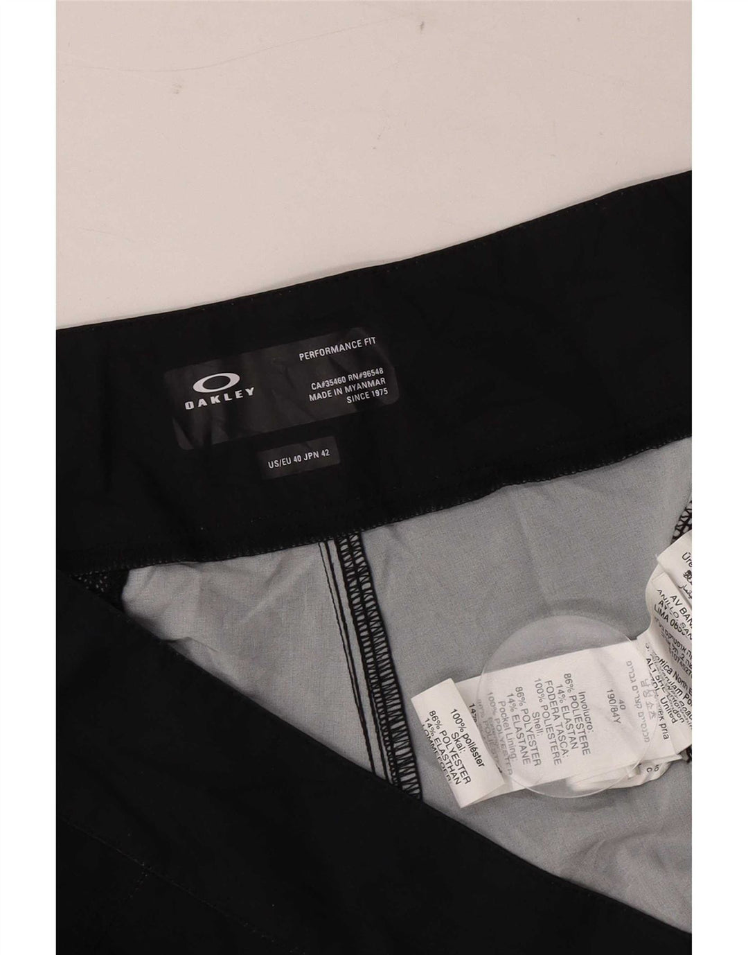 Męskie spodenki kąpielowe Oakley XL, wielobarwny, kwiatowy poliester