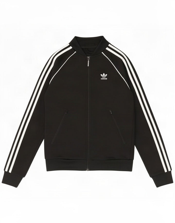 Damska bluza dresowa Adidas UK 4 XS Czarna Poliester