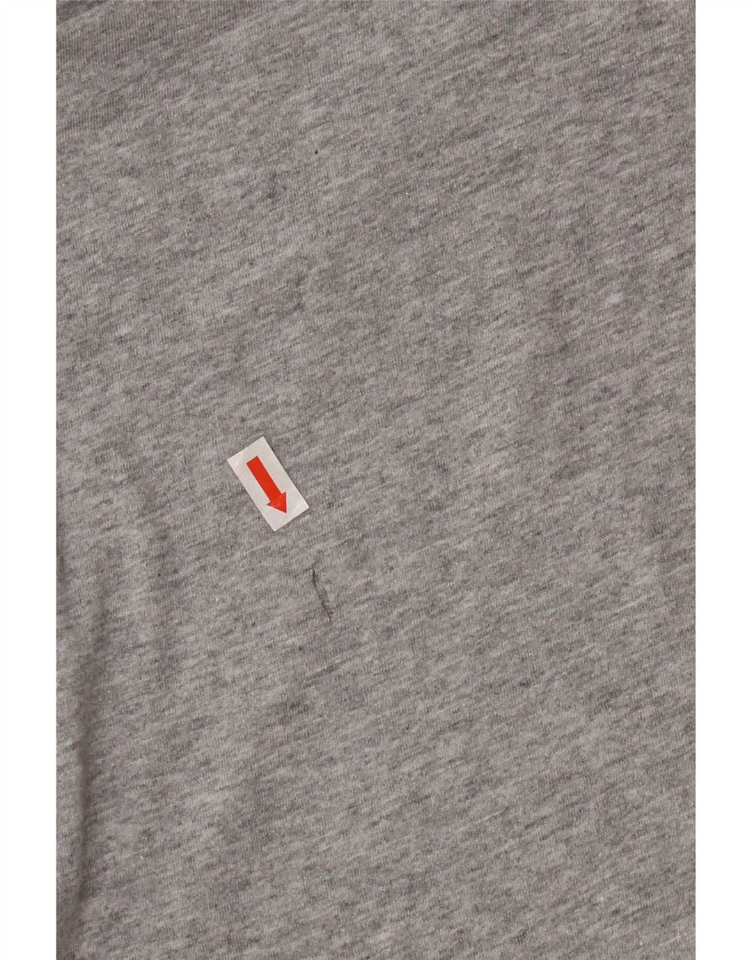 Męski T-shirt z grafiką Nike, mały, szary, z bawełny w cętki