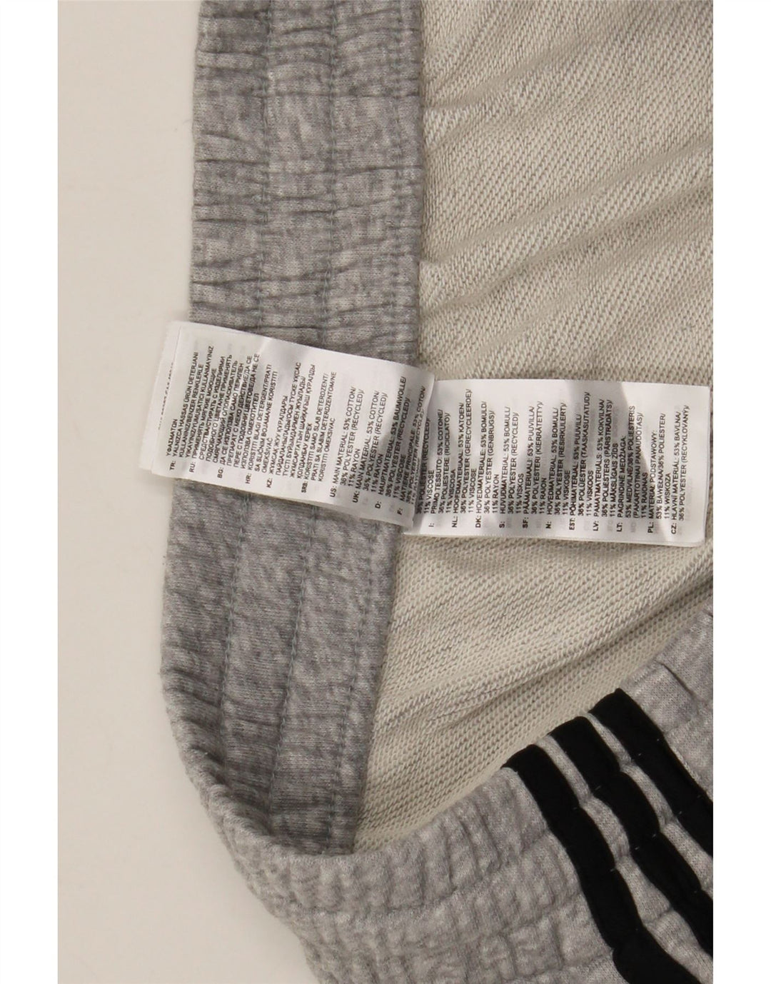 Męskie spodenki sportowe Adidas, średnioszare, bawełniane w cętki