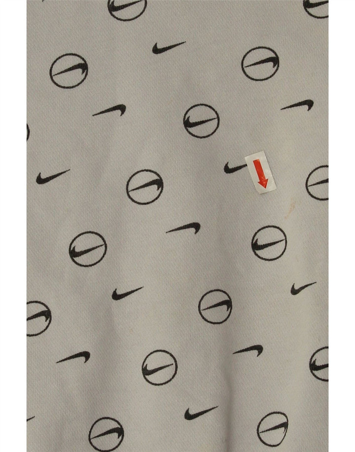 Damska bluza dresowa Nike Oversized Crop Graphic UK 10 Small Grey