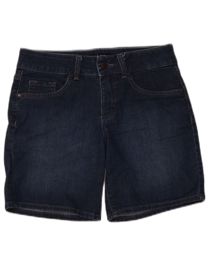 Damskie spodenki jeansowe LEE US 6 Medium W32 Granatowa bawełna