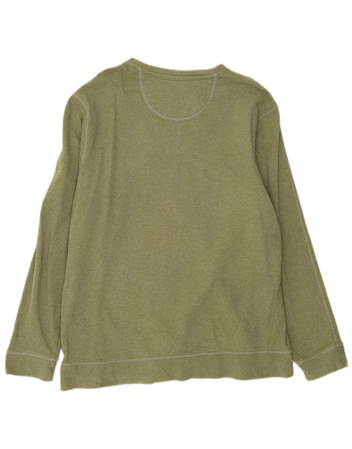 Marks & Spencer Męski sweter bluzowy XL, bawełniany khaki