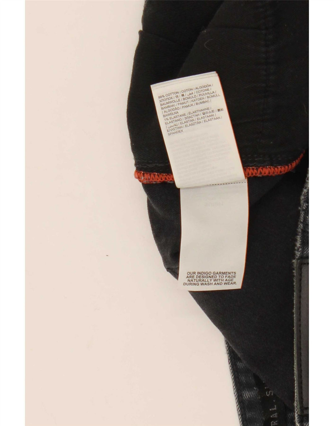 Męskie jeansy Superdry Corpporal W34 L32 Granatowe, bawełniane