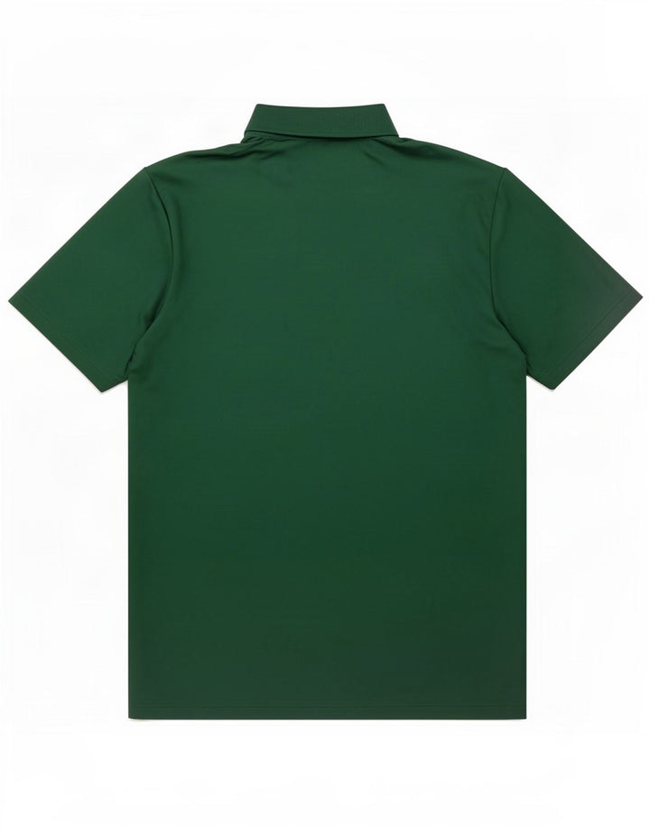 Męska koszulka polo Adidas, duża, zielona, poliestrowa