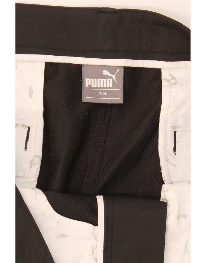 Męskie spodenki Chino Puma W36, duże, czarne