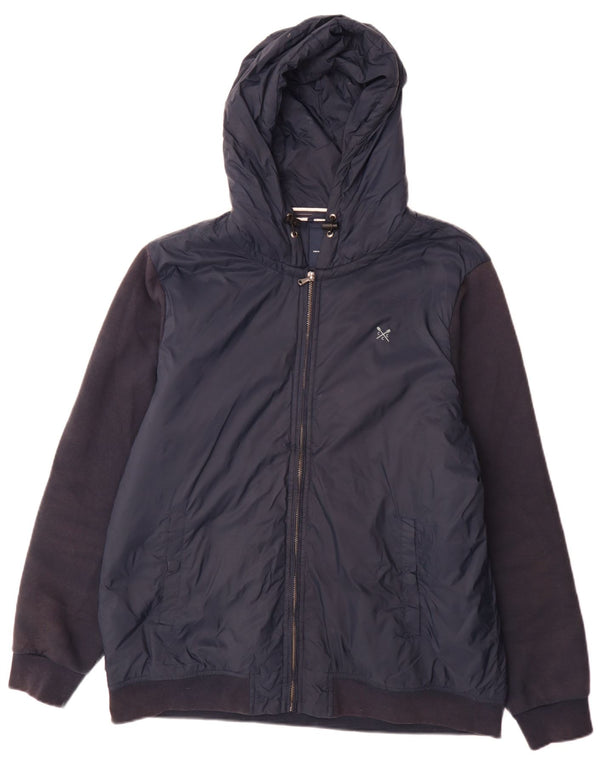 Crew Clothing Męska ocieplana kurtka z kapturem UK 42 XL w kolorze granatowym