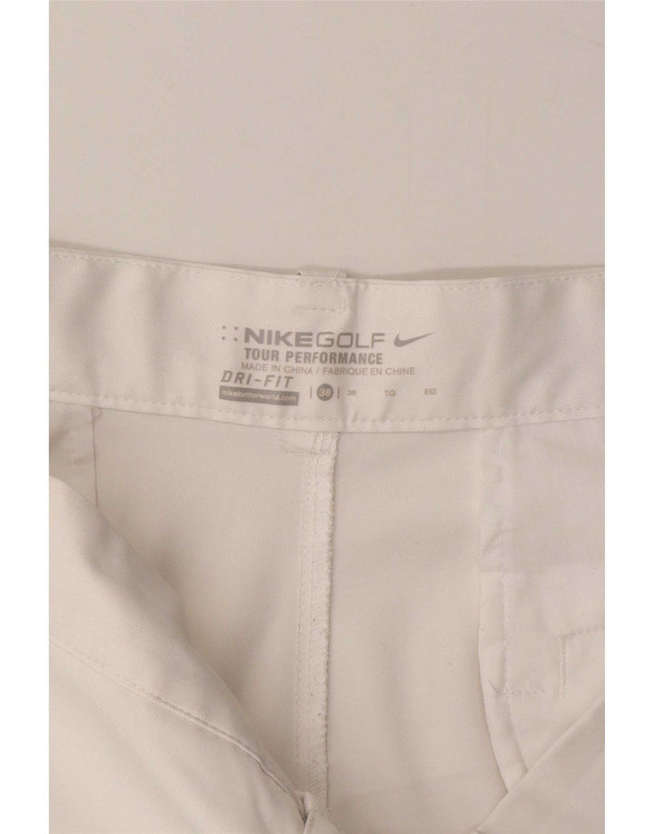 Męskie spodenki golfowe Nike XL W38 Biały Poliester