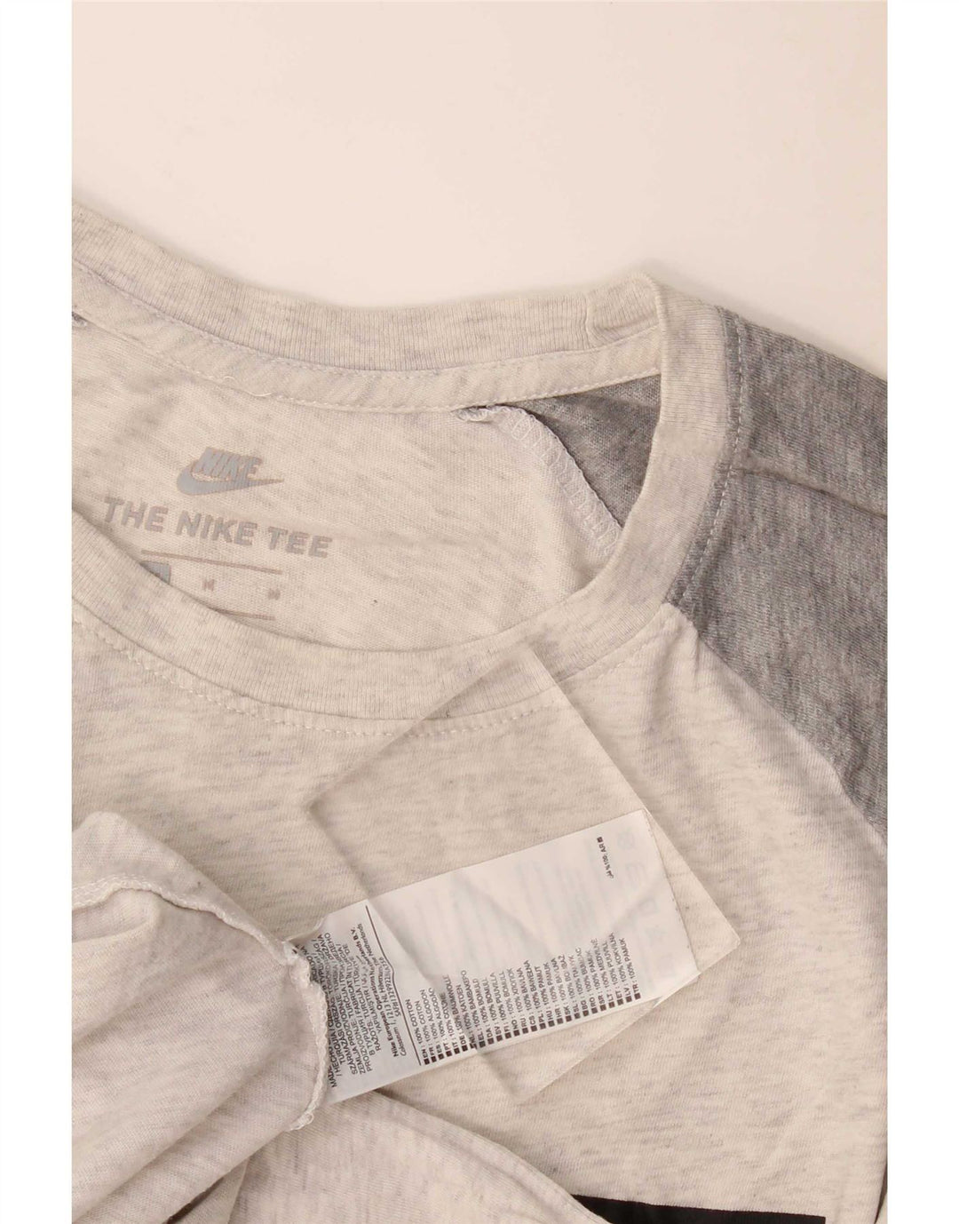 Męska koszulka z grafiką Nike Top w kolorze średnioszarym
