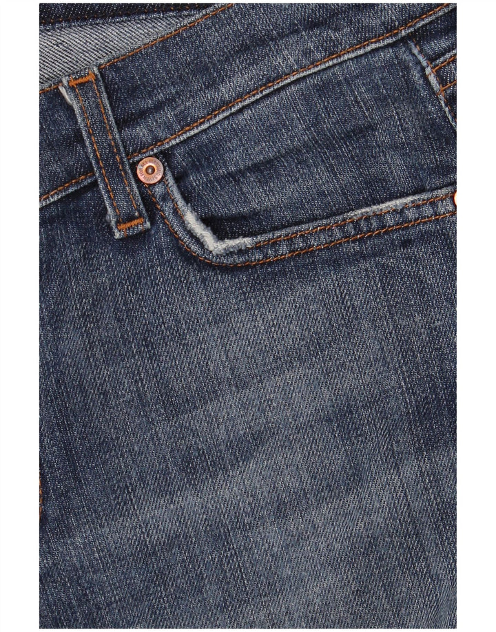 7 For All Mankind Damskie jeansy Bootcut W31 L30 Niebieska bawełna