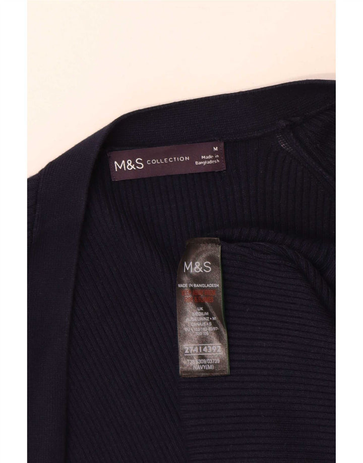 Sweter damski Marks & Spencer Longline Cardigan UK 14, średni granatowy