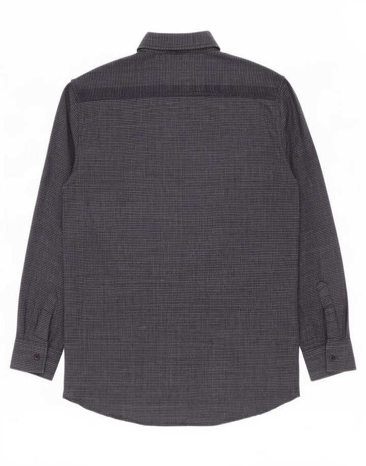 Męska koszula flanelowa Superdry XL granatowa pepitka