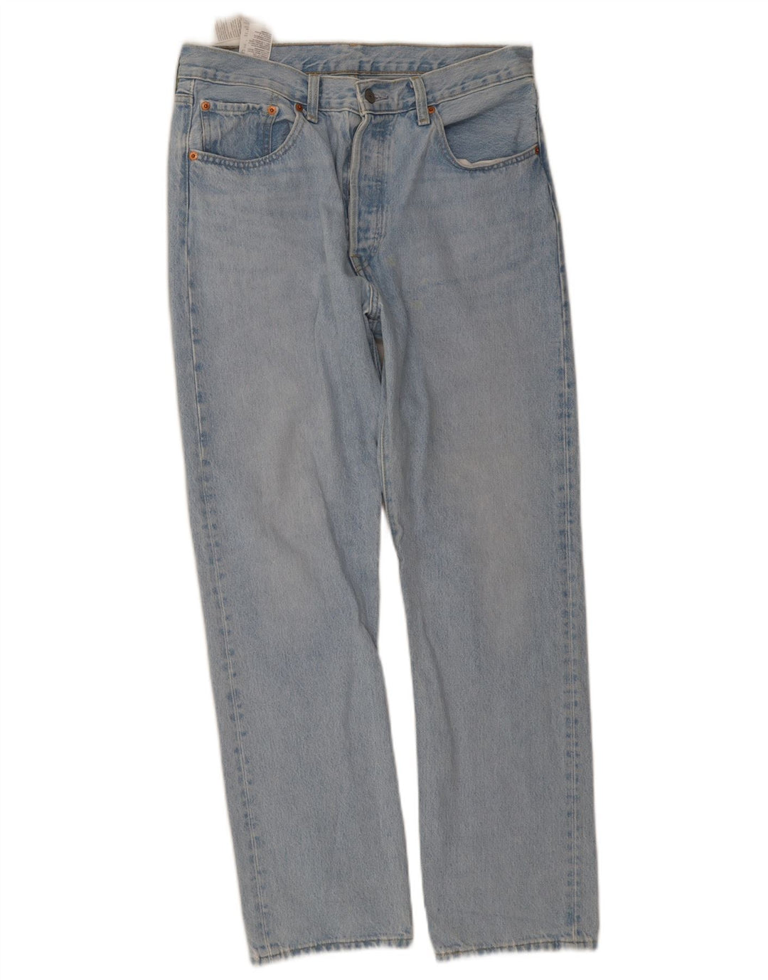 Męskie jeansy Levi's 501 Straight W31 L30 Niebieskie bawełniane