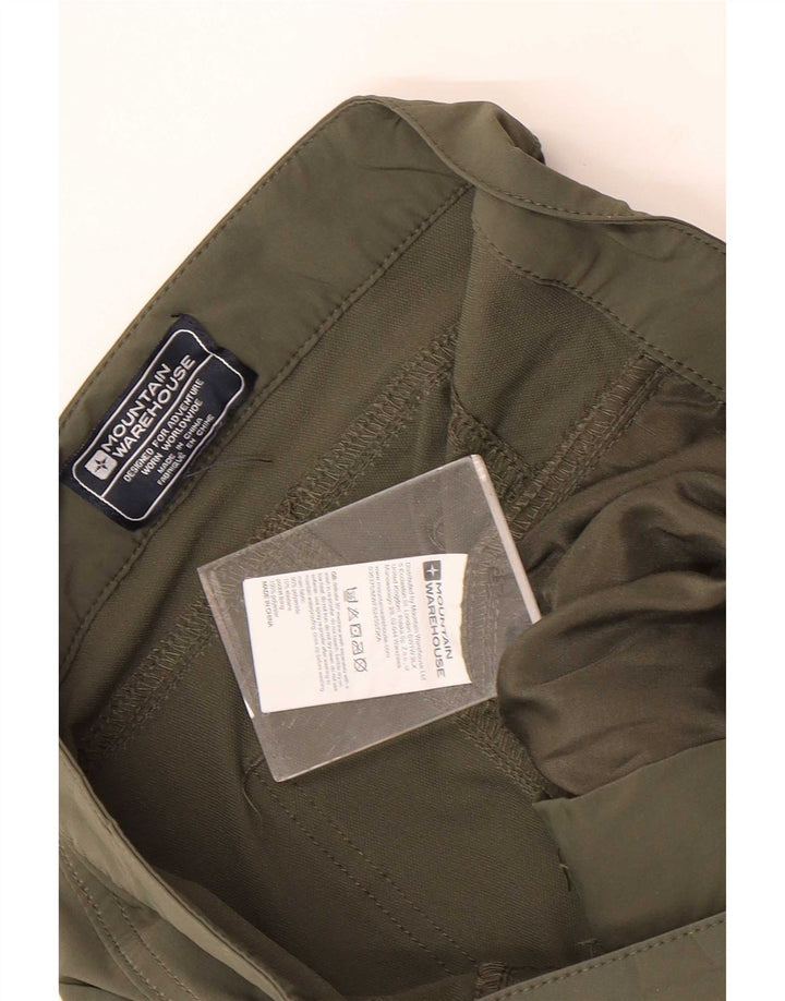 Męskie spodnie cargo Mountain Warehouse W30 L28 Khaki, poliamid
