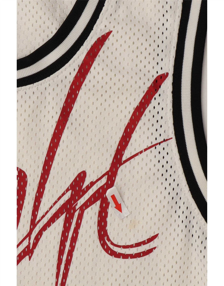 Męska kamizelka z grafiką Jordan Dri Fit Top Medium White