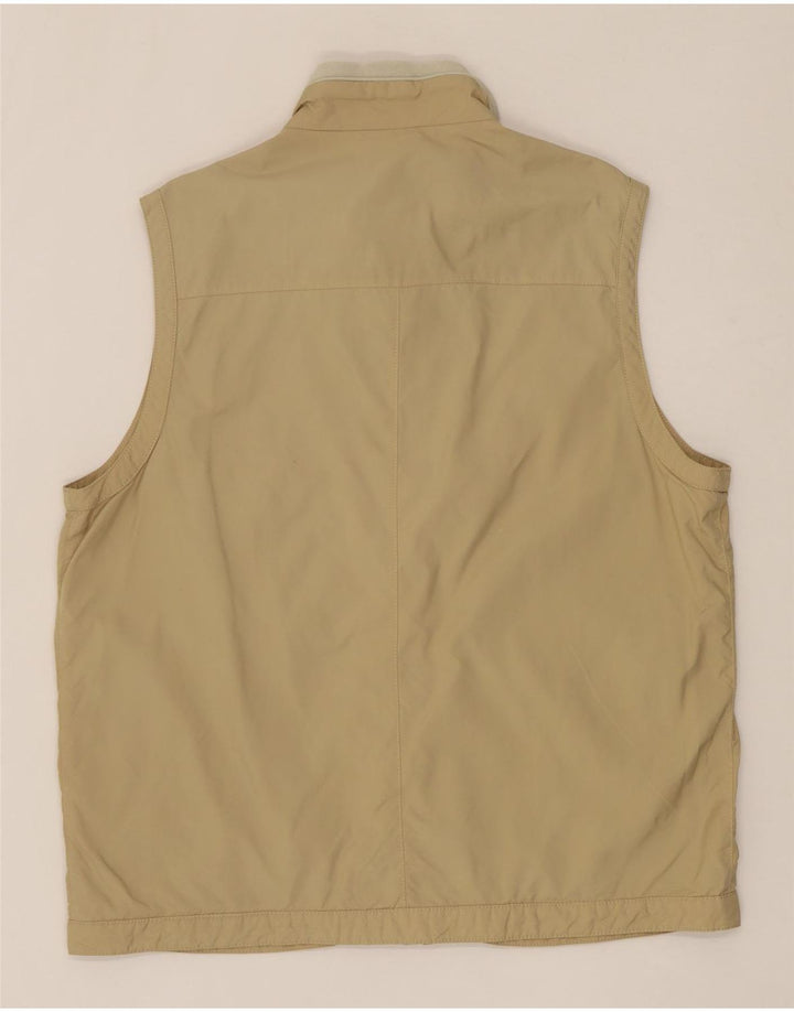FAY Mens Gilet UK 40 Large Beige Polyamide Vintage Fay and Second-Hand Fay from Messina Hembry 