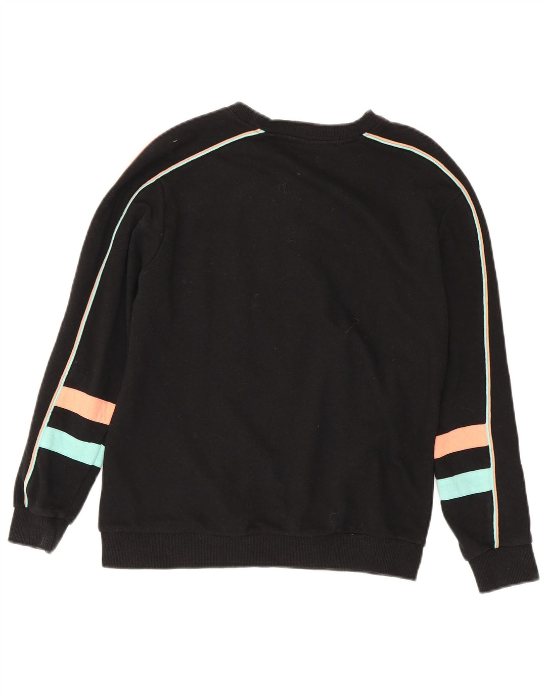 Damska bluza z grafiką Fila, UK 8, mała, czarna bawełna