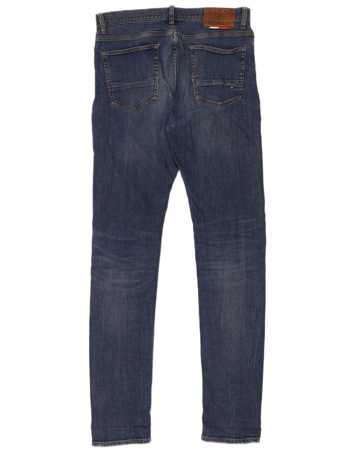 Męskie jeansy Tommy Hilfiger Bleecker Slim W32 L36 Niebieskie