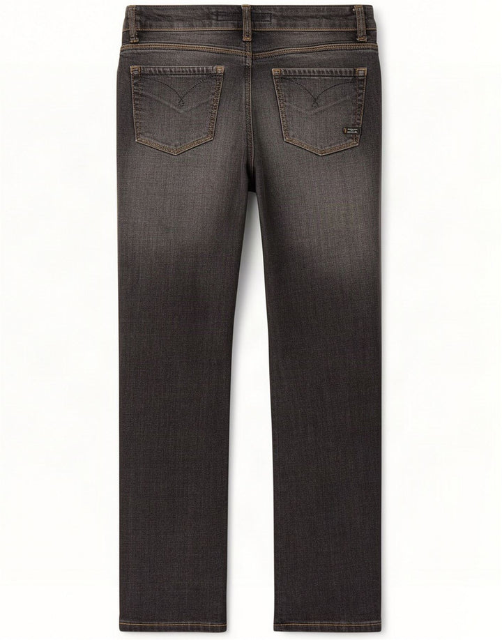 Damskie proste dżinsy Massimo Dutti W30 L30 Szare bawełniane