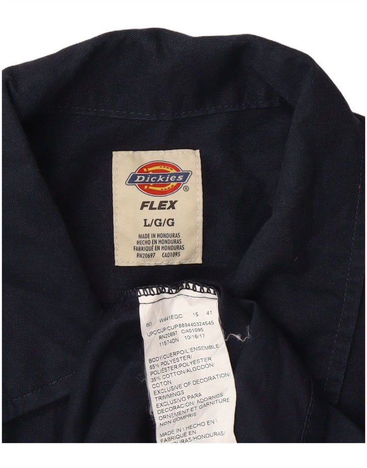 Koszula męska Dickies, duża, granatowa, z poliestru