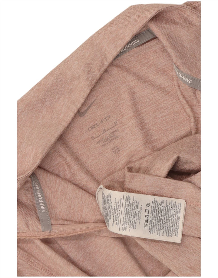 Damski dres Nike Dri Fit z zamkiem błyskawicznym na szyi, UK 14, średni róż