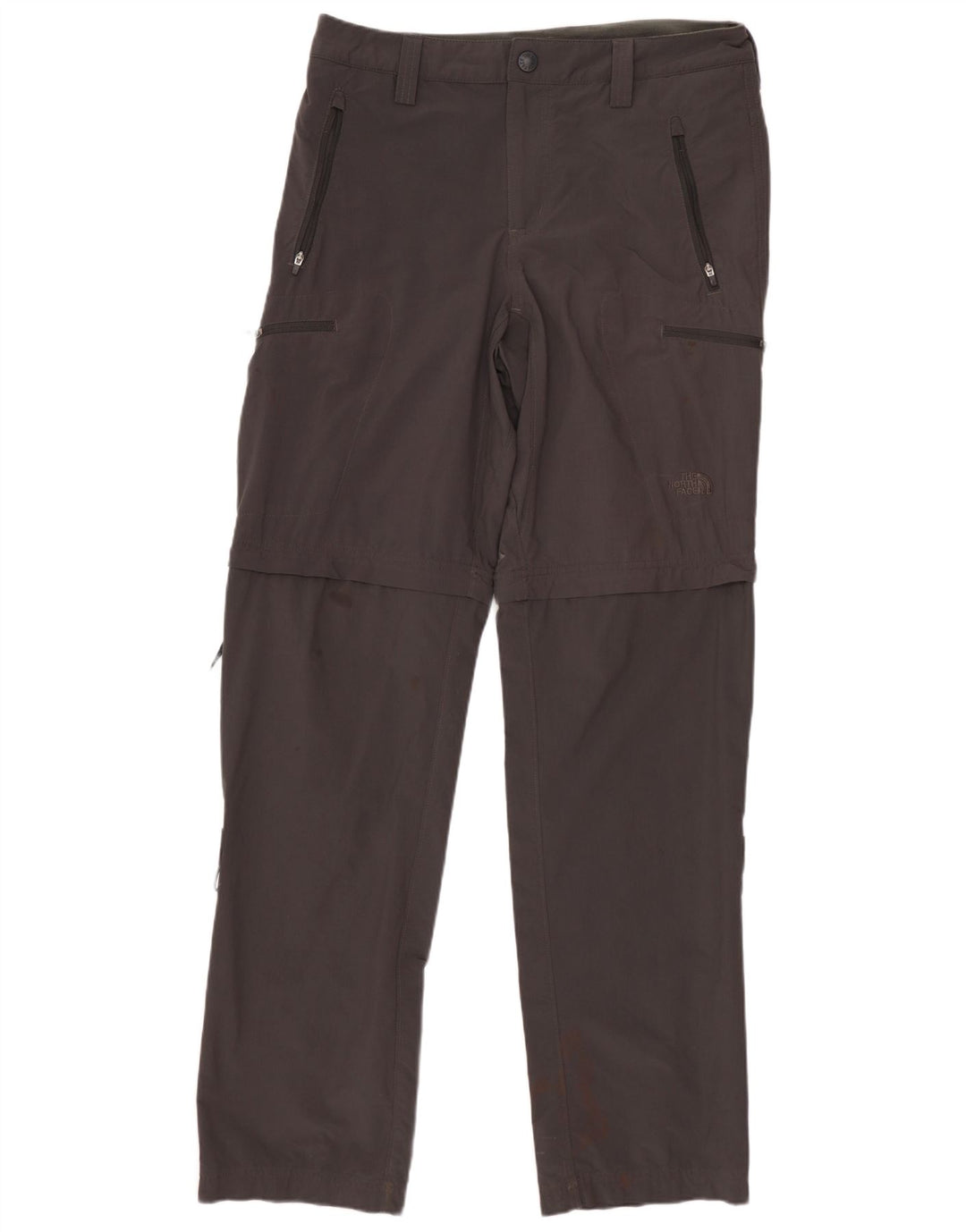 Męskie proste spodnie cargo THE NORTH FACE W30 L32 Szary nylon