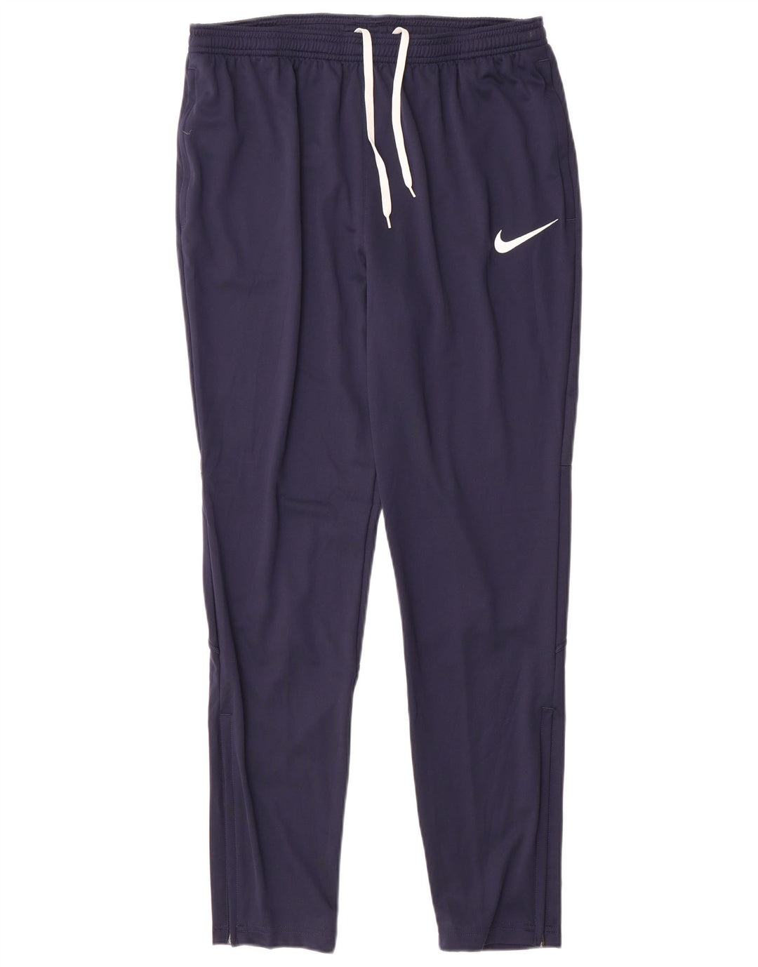 Męskie spodnie dresowe Nike Dri Fit, duże, granatowe, z poliestru