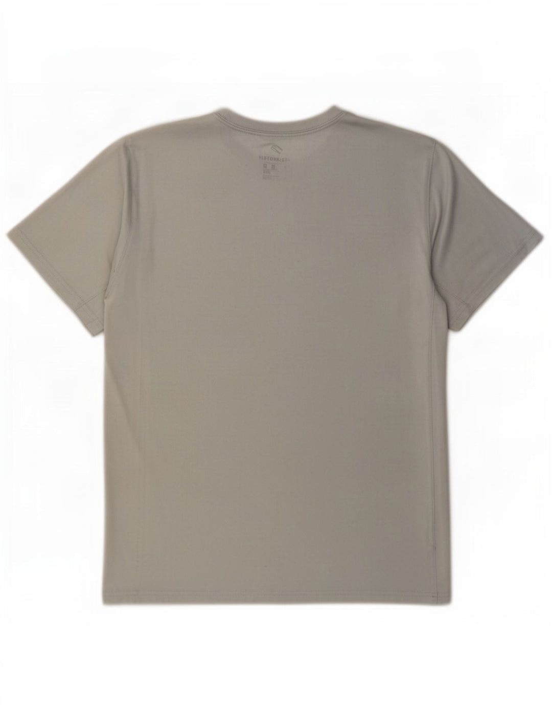 Męski T-shirt z grafiką Nike Dri Fit, średni szary poliester