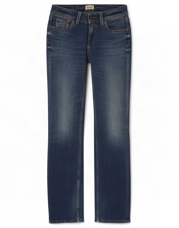 Damskie jeansy slim Tommy Hilfiger W26 L32 Niebieskie bawełniane