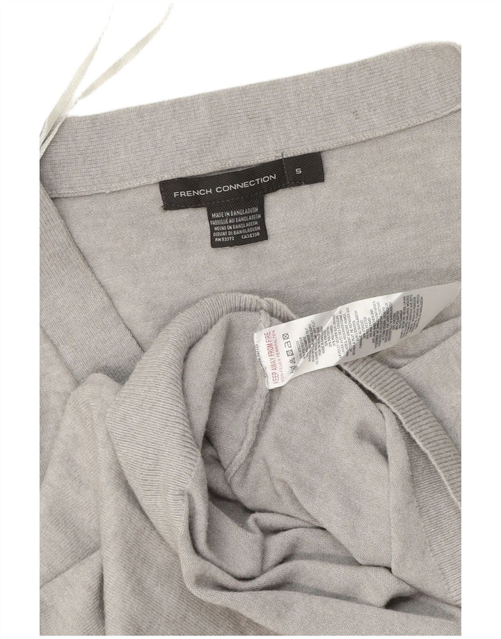 Damski sweter oversize French Connection Crop Oversize UK 10 Small Grey