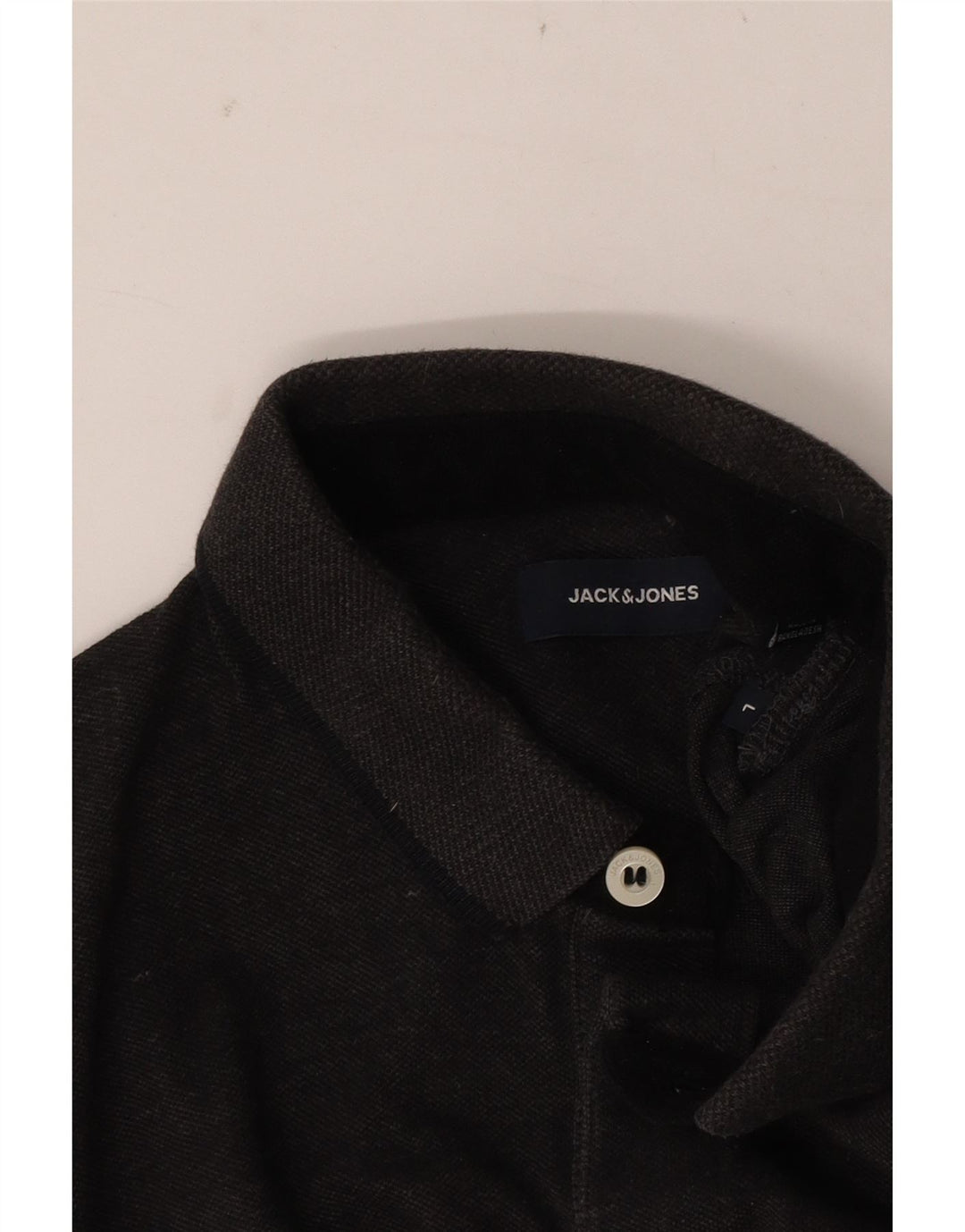 Męska koszulka polo Jack & Jones, duża, szara