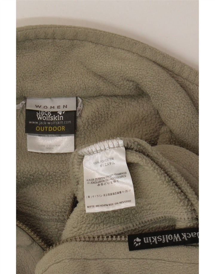 Damska kurtka polarowa Jack Wolfskin Graphic UK 12, średnioszara, poliestrowa