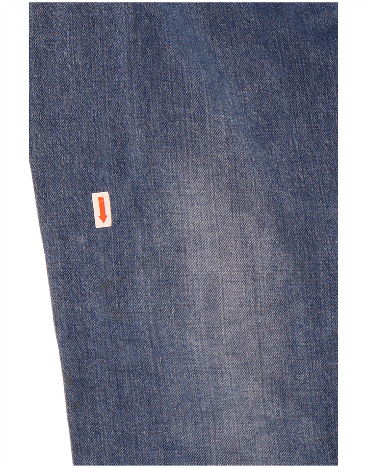 Damskie jeansy Fat Face w trudnej sytuacji, proste W30 L28, niebieska bawełna